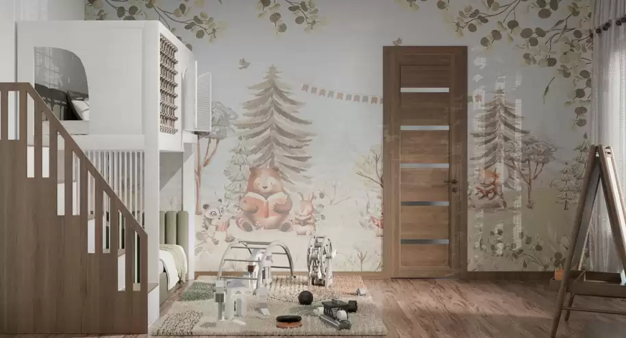 Как правильно выбрать двери в детскую?