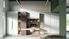 Дверь Futuro Moderno Серая эмаль (RAL 7047)