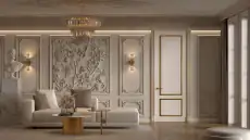 Дверь Dinastia Porta Classic LUX Жемчужная эмаль