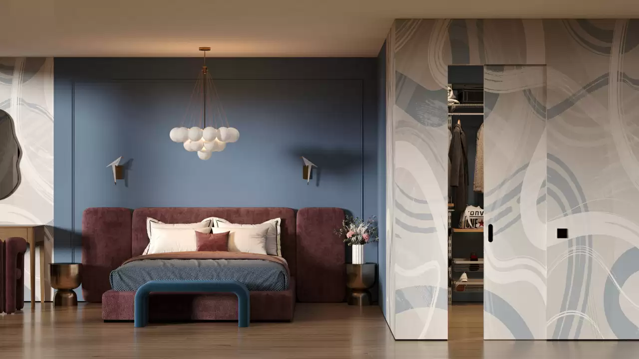 Как определить оптимальное направление открывания скрытых дверей в интерьере