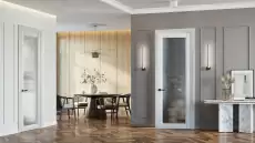 Дверь Domenica Neo Classic Decoro ДО Белая ST Распашная