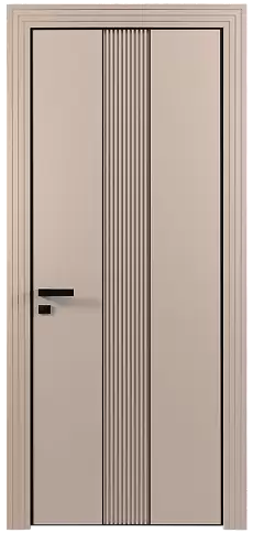 Дверь Pilastro Moderno Грязный Белый эмаль (RAL 070-90-05) без стекла