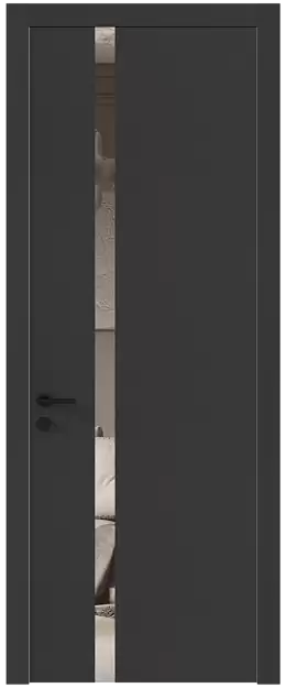 Межкомнатная дверь Tivoli Д-1, Без стекла (ДГ), цвет - Диамант серый