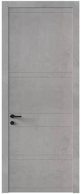 Межкомнатная дверь Tivoli Е-2, Без стекла (ДГ), цвет - Белый камень