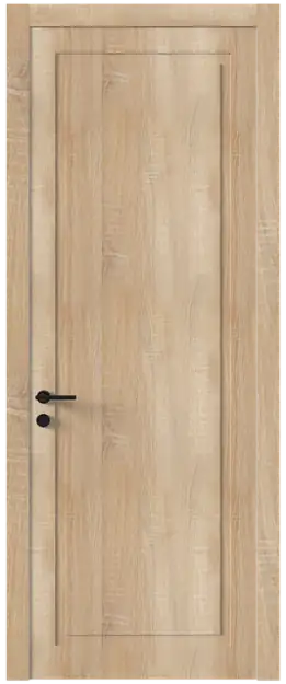 Межкомнатная дверь Tivoli Д-5, Без стекла (ДГ), цвет - Дуб сонома светлый