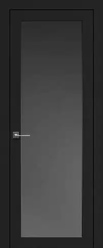 Дверь Tivoli З-5 Черная эмаль (RAL 9004) со стеклом