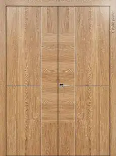 Дверь Tivoli / Тиволи Г-1 Дуб капучино без стекла