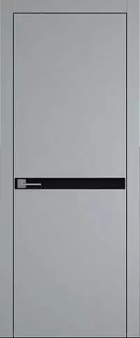 Дверь Tivoli Б-4 Серебристо-серая эмаль (RAL 7045) без стекла