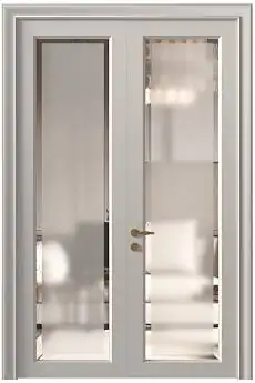 Дверь Domenica Porta Classic / Доменика Порта Классик Лайт Грей ST со стеклом