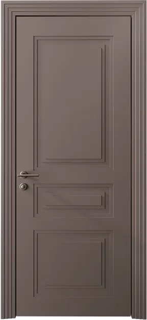 Межкомнатная дверь Imperia-R Neo Classic Scalino, цвет - Теплый Серый эмаль (RAL 040-60-05), Без стекла (ДГ)
