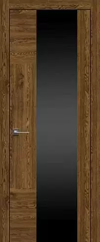 Дверь Tivoli Е-1 Дуб коньяк со стеклом