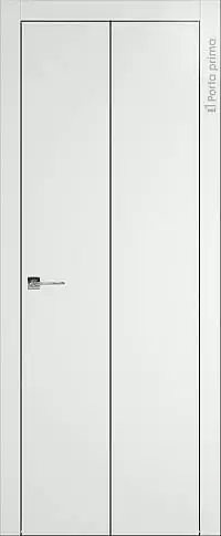 Дверь Tivoli А-1 Книжка Белая эмаль (RAL 9003) без стекла