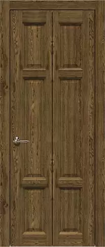 Дверь Siena Книжка Porta Classic Дуб коньяк без стекла
