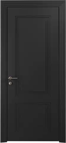 Дверь Dinastia Neo Classic Scalino Черная эмаль (RAL 9004) без стекла