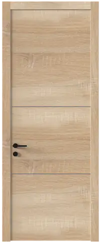 Дверь Tivoli В-3 Дуб сонома светлый без стекла