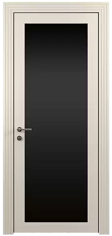 Дверь Tivoli З-1 Бежевая эмаль (RAL 9010) со стеклом