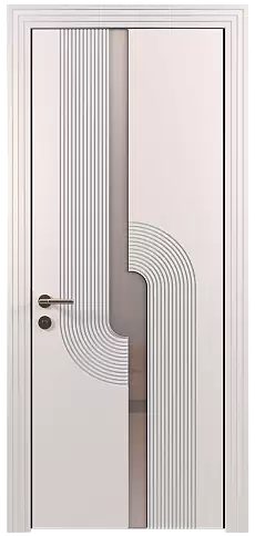 Дверь Cascato Moderno Белая эмаль (RAL 9003) без стекла