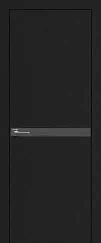 Дверь Tivoli Б-4 Черная эмаль (RAL 9004) без стекла