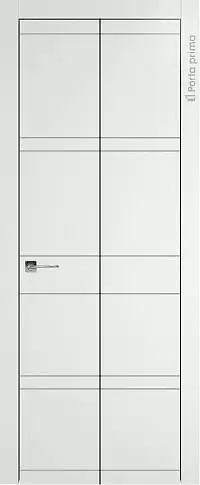 Дверь Tivoli Е-2 Книжка Белая эмаль (RAL 9003) без стекла