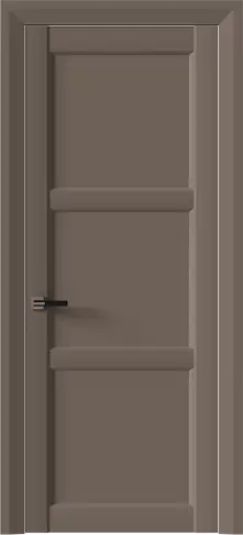 Дверь Milano Neo Classic Decoro Коричневый Тик эмаль (RAL 050-50-10) без стекла