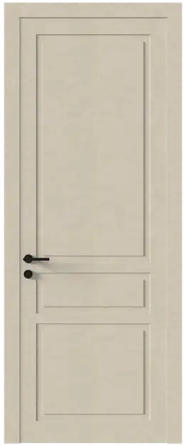 Межкомнатная дверь Tivoli Е-5, Без стекла (ДГ), цвет - Версилк крем