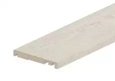 Наличник прямоугольный с хвостовиком, H=80мм, комплект на двустворчатая дверь, Шампань