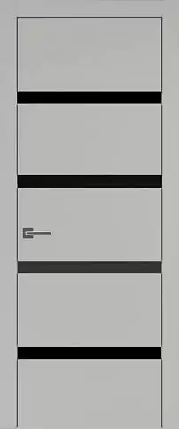 Дверь Tivoli Д-4 Серая эмаль (RAL 7047) без стекла