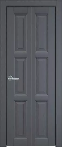 Межкомнатная дверь Porta Classic Milano, цвет - Графитово-серая эмаль (RAL 7024), Без стекла (ДГ)