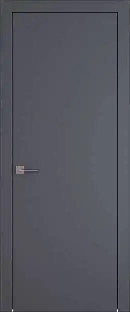 Межкомнатная дверь Tivoli / Тиволи A1 Ltd, Без стекла (ДГ), цвет - Антрацит ST