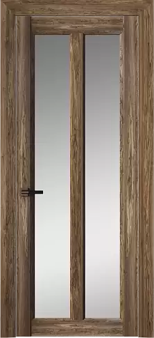 Дверь Prato Neo Classic Decoro Олива тёмная со стеклом
