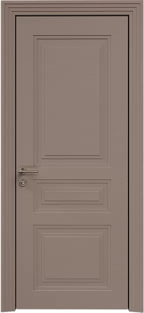 Межкомнатная дверь Imperia-R Neo Classic Scalino, цвет - Серая стяжка эмаль по шпону (RAL 060-60-05), Без стекла (ДГ)