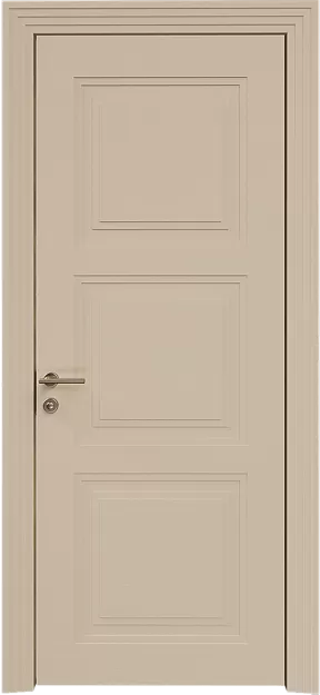 Межкомнатная дверь Milano Neo Classic Scalino, цвет - Бежевый Мел эмаль по шпону (RAL 075-80-10), Без стекла (ДГ)
