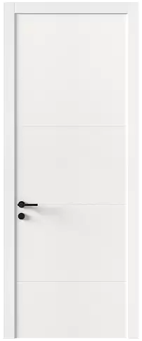 Дверь Tivoli Г-2 Белоснежная мягкая шагрень без стекла