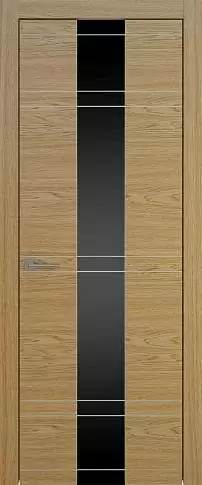 Дверь Tivoli Ж-4 Дуб карамель со стеклом