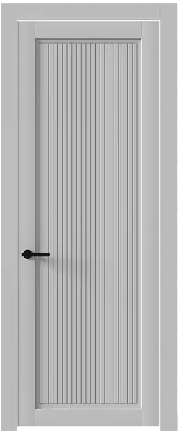 Межкомнатная дверь Tivoli З-2, Без стекла (ДГ), цвет - Серая эмаль (RAL 7047)