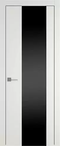 Дверь Tivoli Е-1 Бежевая эмаль (RAL 9010) со стеклом