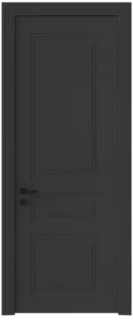 Межкомнатная дверь Imperia-R Neo Classic Scalino, Без стекла (ДГ), цвет - Диамант серый