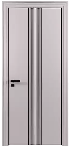 Дверь Pilastro Moderno Серый Флокс эмаль (RAL 358-71-02) без стекла