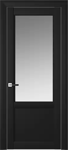 Дверь Dinastia Neo Classic Decoro Чёрный ST со стеклом