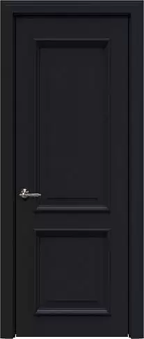 Дверь Dinastia Porta Classic LUX Черная эмаль (RAL 9004) без стекла