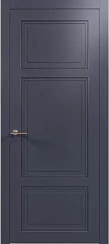 Дверь Siena Neo Classic Графитово-серая эмаль (RAL 7024) без стекла