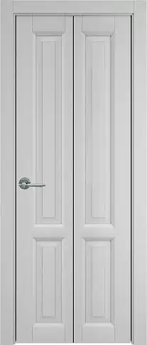 Дверь Dinastia Книжка Porta Classic Лайт Грей ST без стекла