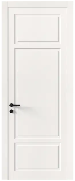 Межкомнатная дверь Tivoli К-5, Без стекла (ДГ), цвет - Белоснежная мягкая шагрень