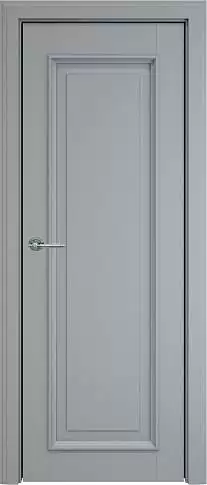 Дверь Domenica Porta Classic LUX Серебристо-серая эмаль (RAL 7045) без стекла