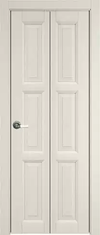 Дверь Milano Книжка Porta Classic Жемчужная эмаль (RAL 1013) без стекла