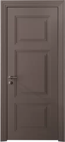 Дверь Siena Neo Classic Scalino Серо-Розовый мордовник эмаль (RAL 020-60-05) без стекла