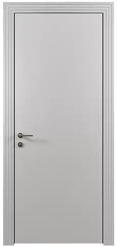 Дверь Tivoli А-4 Серая эмаль по шпону (RAL 7047) без стекла