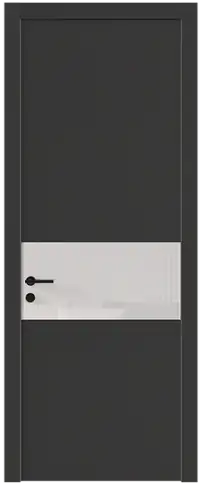 Дверь Tivoli Е-4 Диамант серый со стеклом