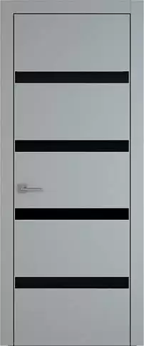 Дверь Tivoli Д-4 Серебристо-серая эмаль (RAL 7045) без стекла