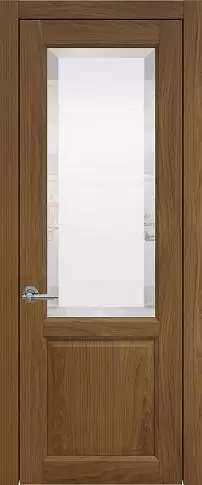 Дверь Dinastia Porta Classic Итальянский орех со стеклом